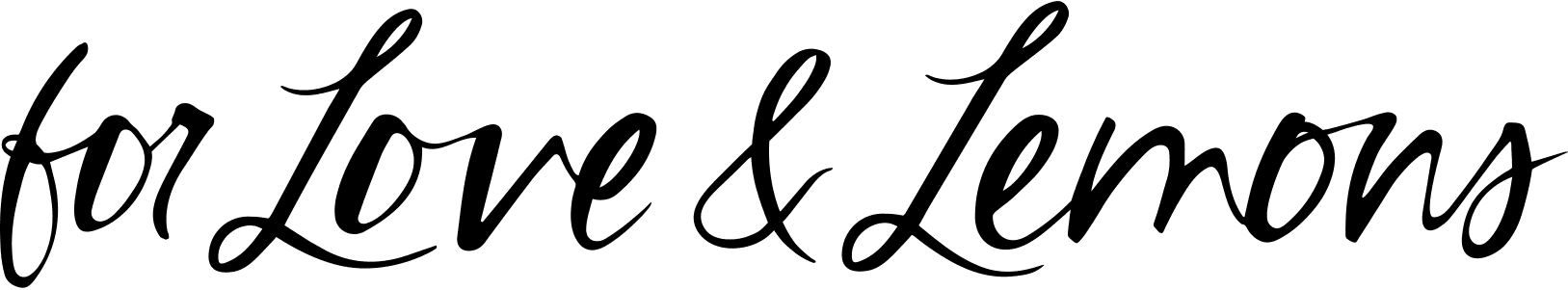 For Love & Lemons logo